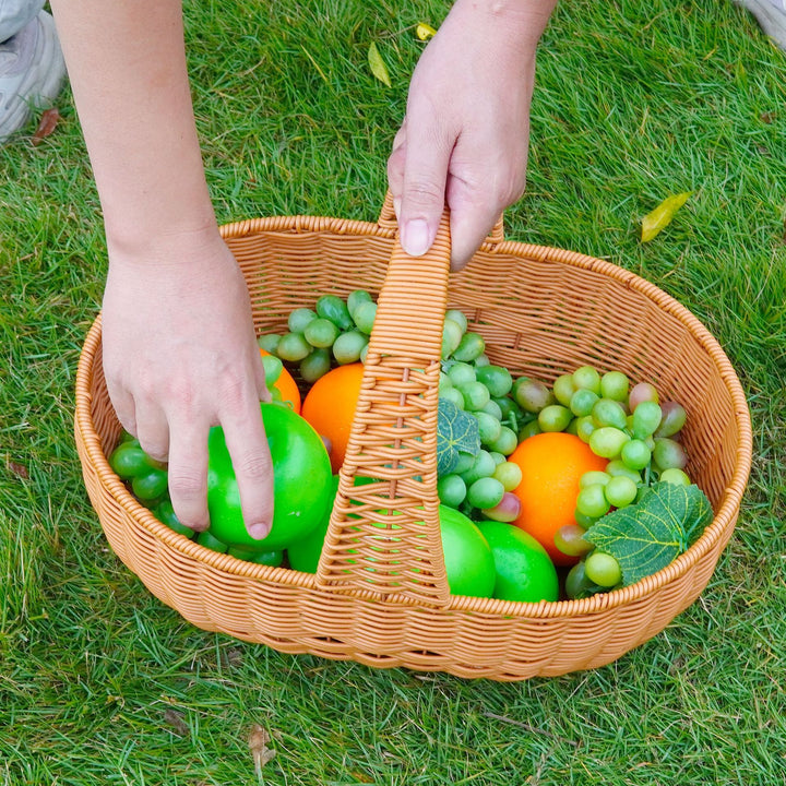Large Woven Garden Picnic Basket Stornfield