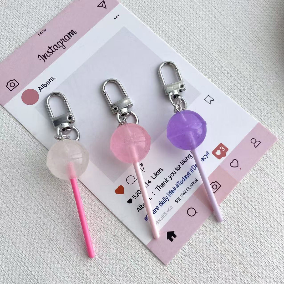 Lollipop-Inspired Charm Keychain Stornfield