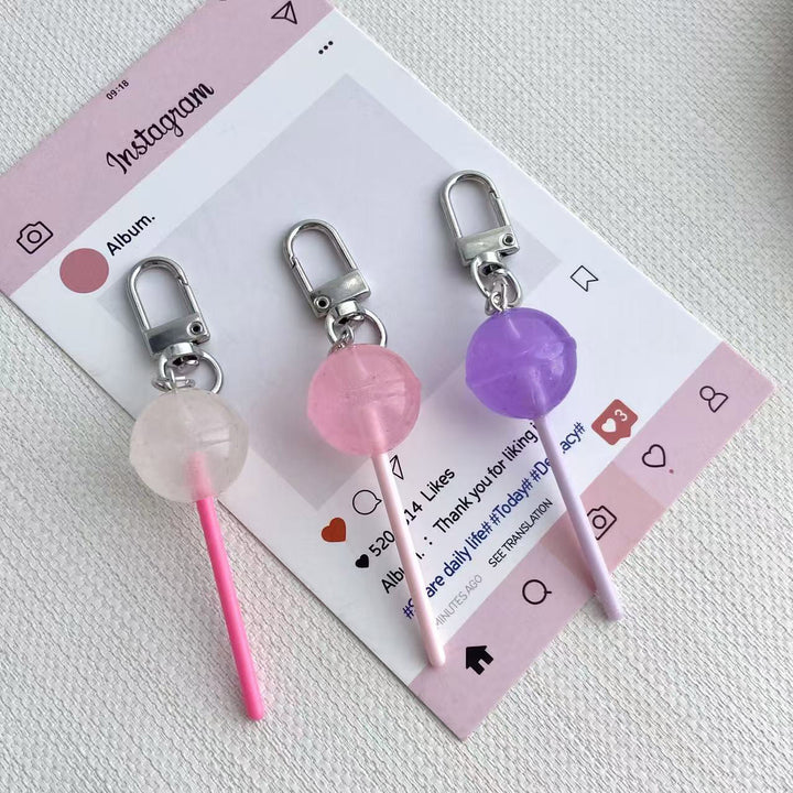 Lollipop-Inspired Charm Keychain Stornfield