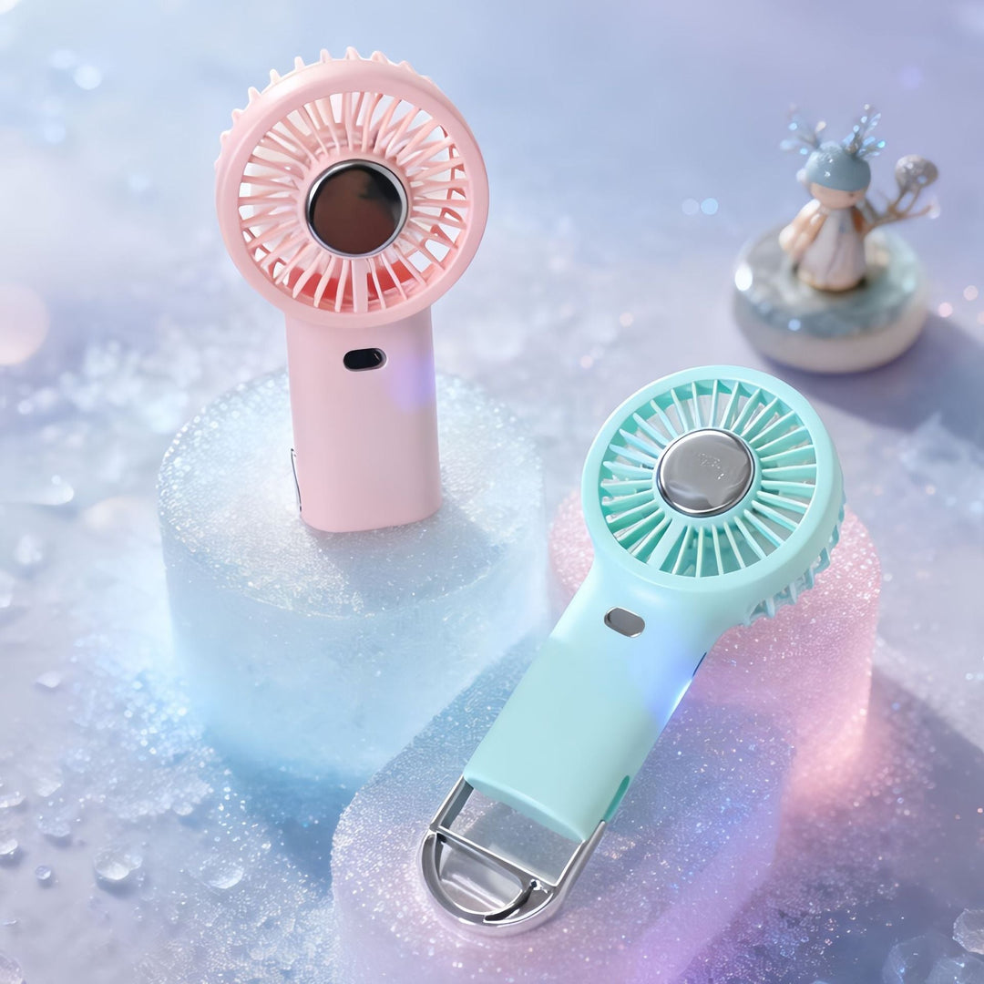 Women Portable Handheld Fan with Cooling Function Stornfield
