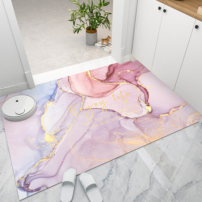 Elegant Abstract Design Floor Mat