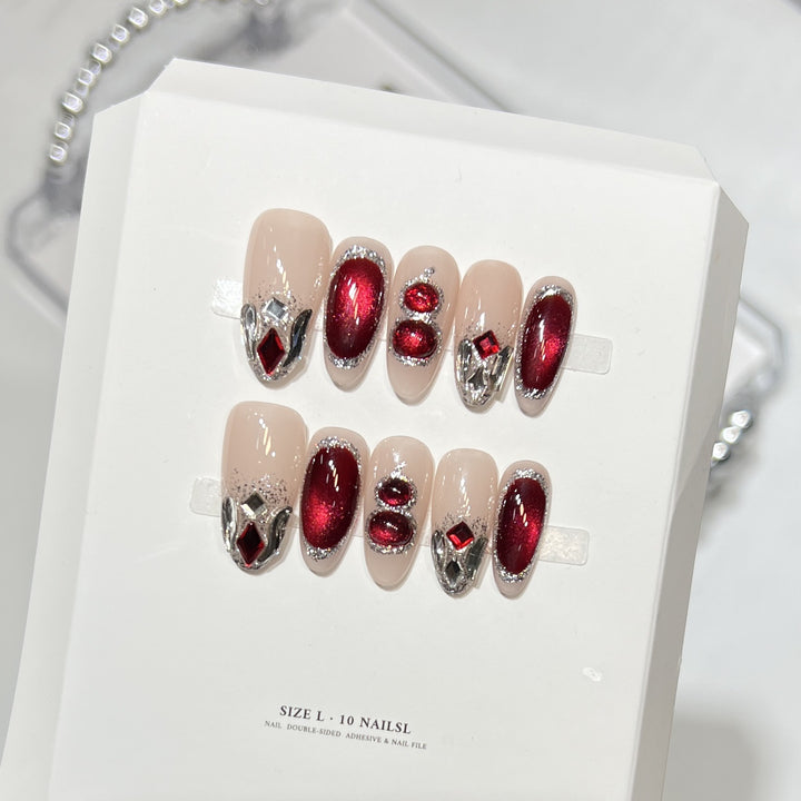 Decorative Glam Nail Set