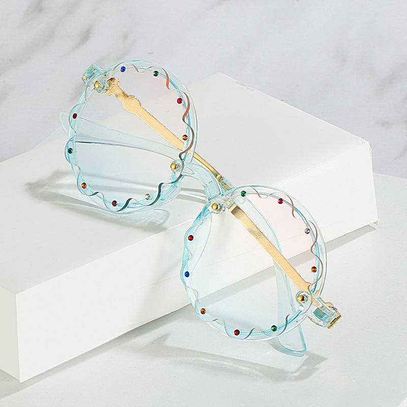 Stylish Decorative Round Frame Sunglasses Stornfield