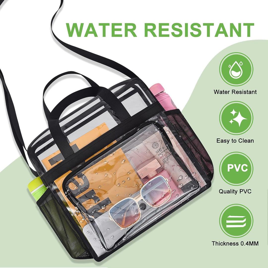 Transparent and Spacious Tote Bag Stornfield
