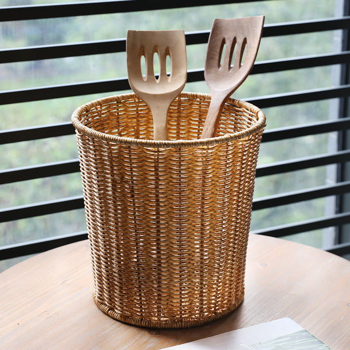 Unisex Round Laundry Storage with Sturdy Woven Stornfield