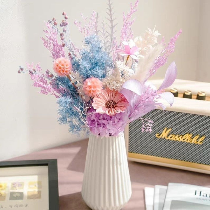 Whimsical Dried Floral Bouquet