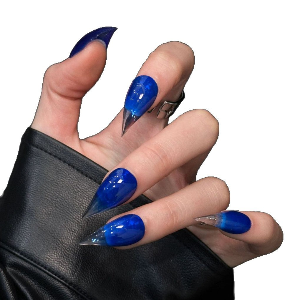 Elegant Stiletto Press-On Nail Set with Glossy Shine