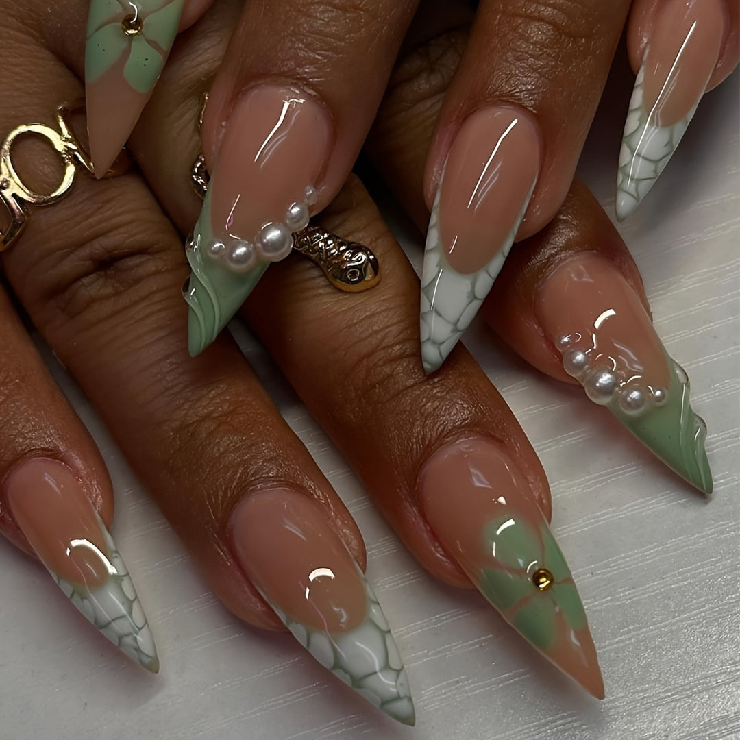 Elegant Stiletto Nail Design Stornfield