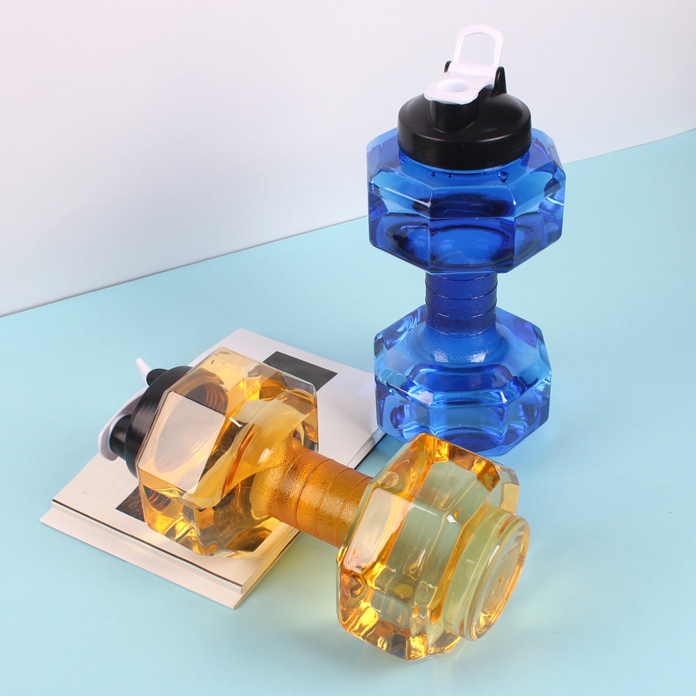 Unisex Fitness Water Bottle in Original Dumbbell Shape Stornfield