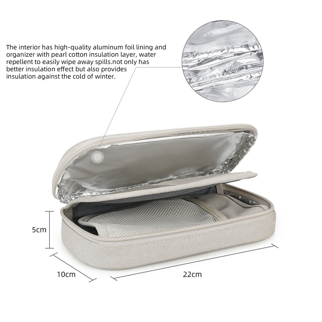 Organizer bag with multiple compartments and secure zipper Stornfield