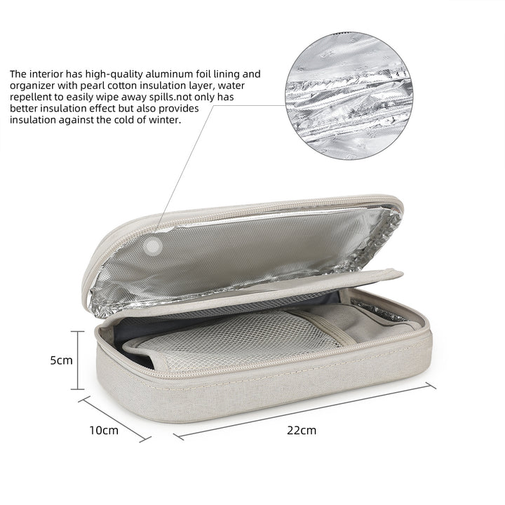 Organizer bag with multiple compartments and secure zipper Stornfield