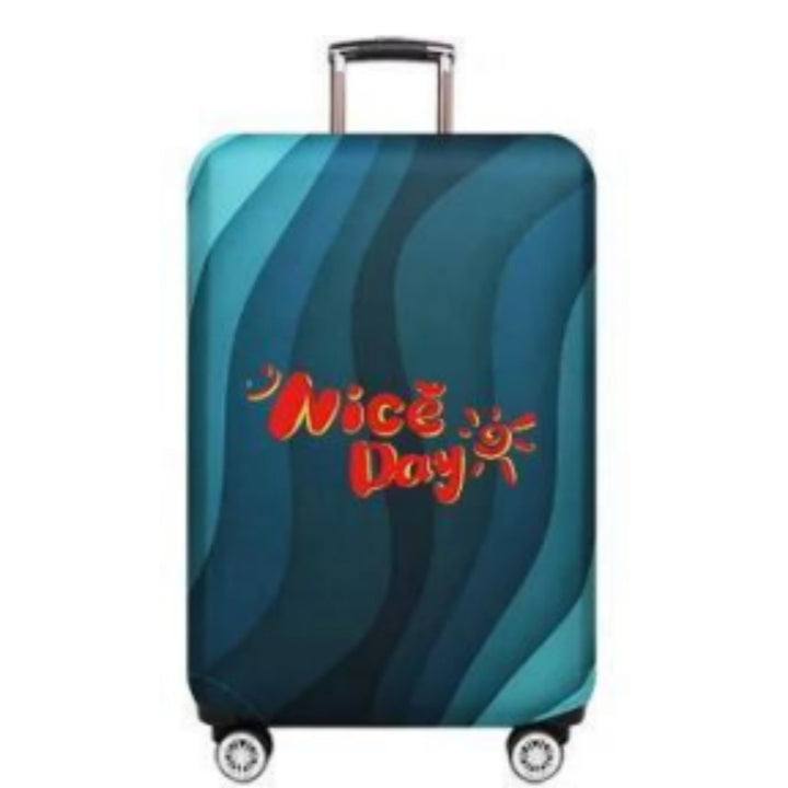 Unisex Hard Shell Luggage with Stylish Wave Pattern Stornfield