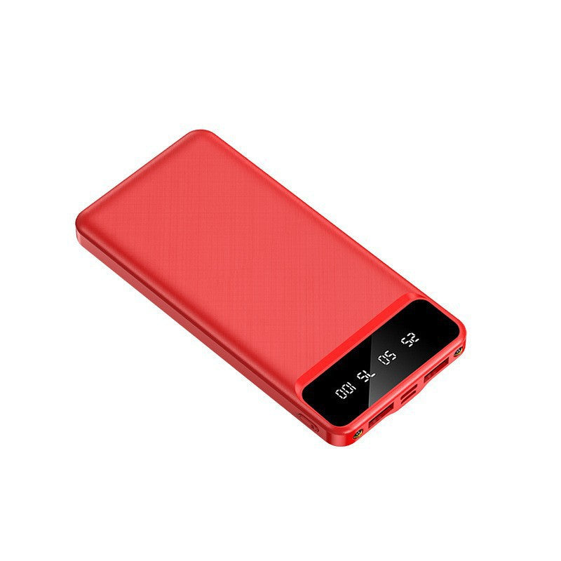 Portable power bank with state-of-the-art digital charge level display Stornfield