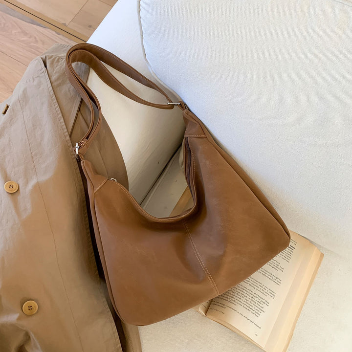 Elegant Leather Hobo Bag
