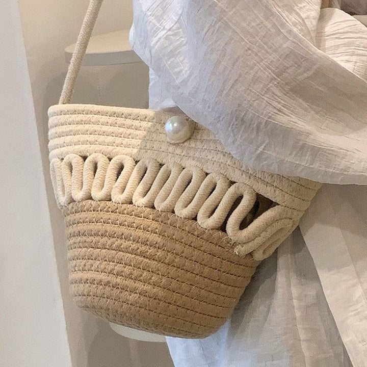 Women’s Fashion Basket Bag with Unique Structure Stornfield