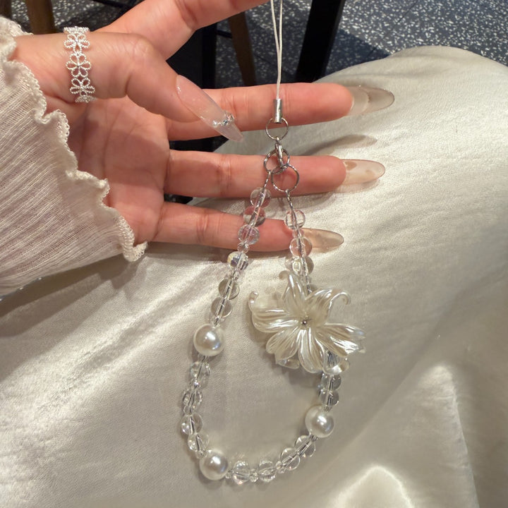 Floral Beaded Charm Phone Strap Stornfield