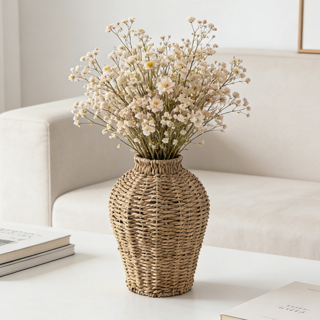 Decorative jug made of woven material Stornfield