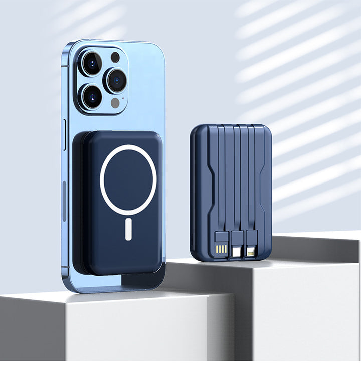 Portable Magsafe Powerbank with Integrated Fast Charging Function Stornfield