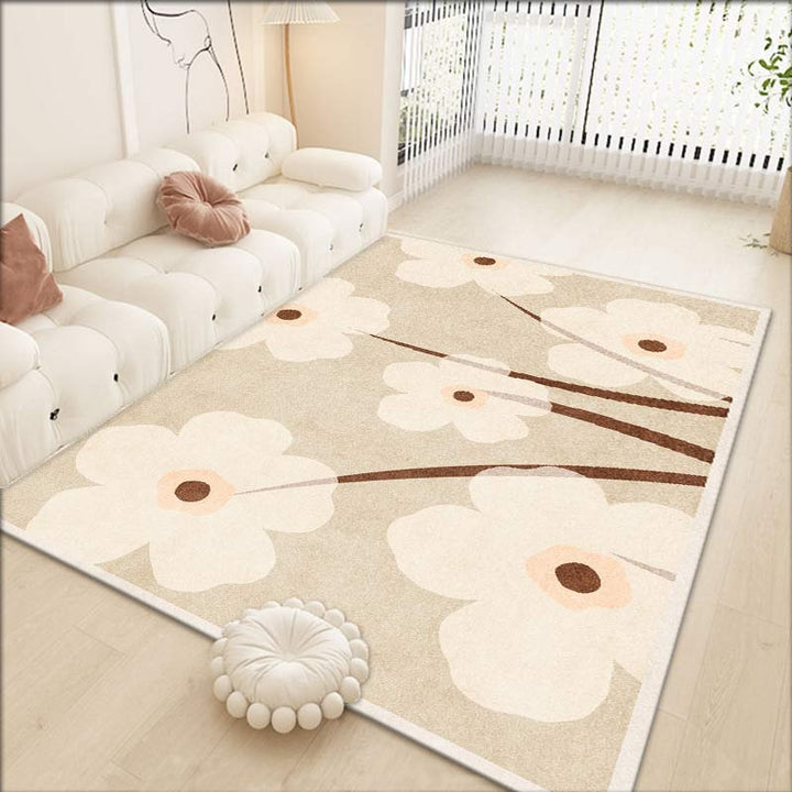 Elegant Floral Pattern Area Rug Stornfield