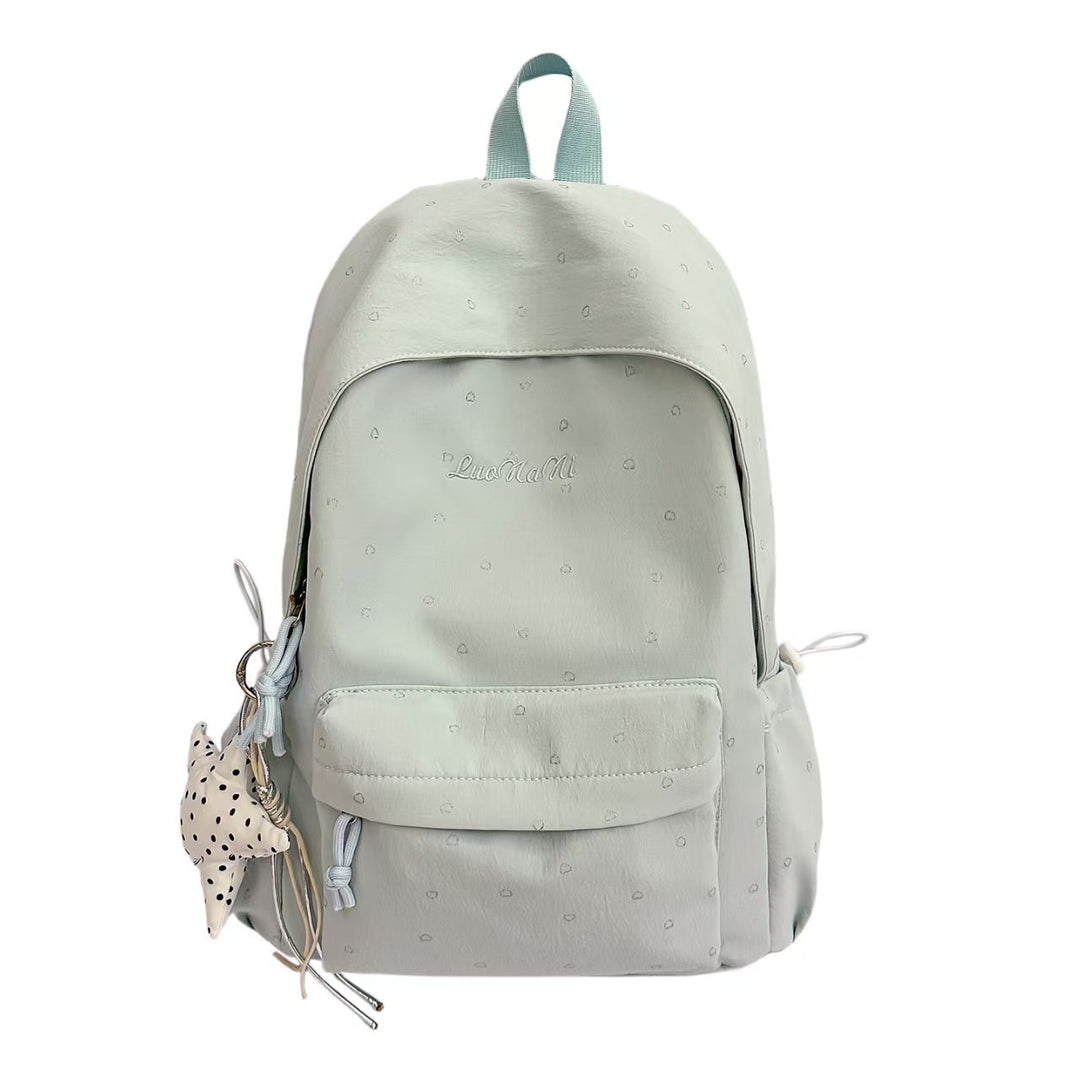 Backpack with Unique Heart Applications and Practical Structure Stornfield