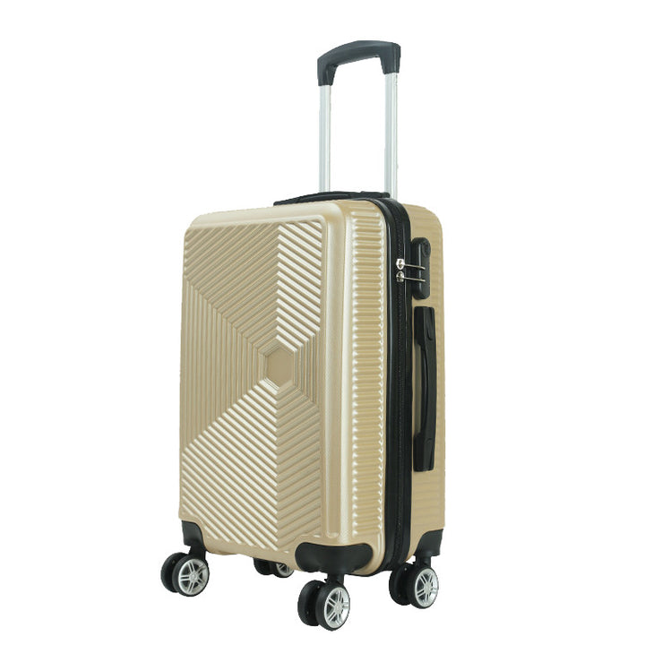 Unisex Modern Geometric Hard Shell Suitcase Stornfield
