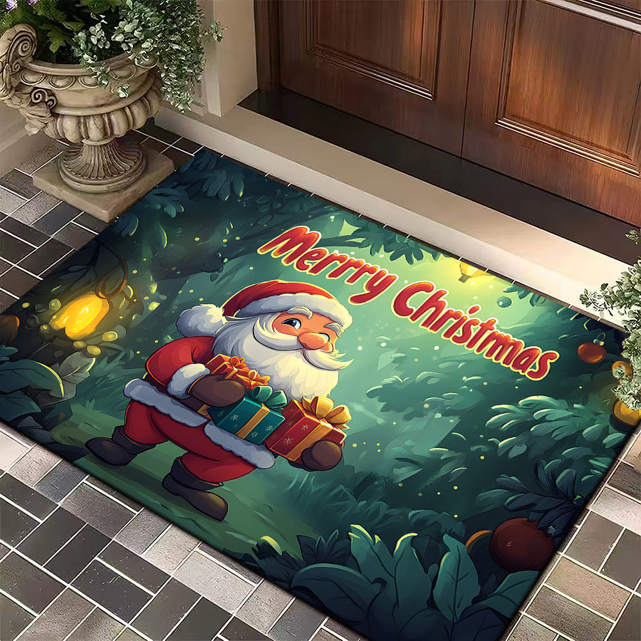 Decorative Christmas-Themed Entrance Mat Stornfield