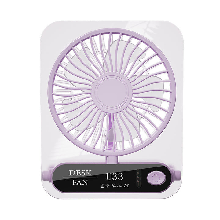 Women's portable desktop fan with flexible tilt Stornfield