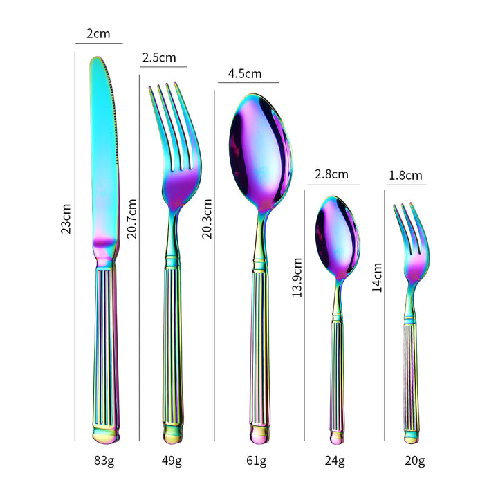 Elegant dessert spoon with exclusive surface design Stornfield