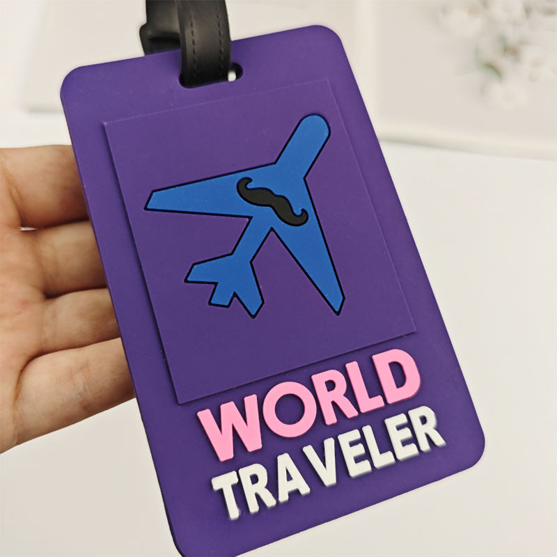 Unisex Travel-Themed Luggage Identifier Stornfield