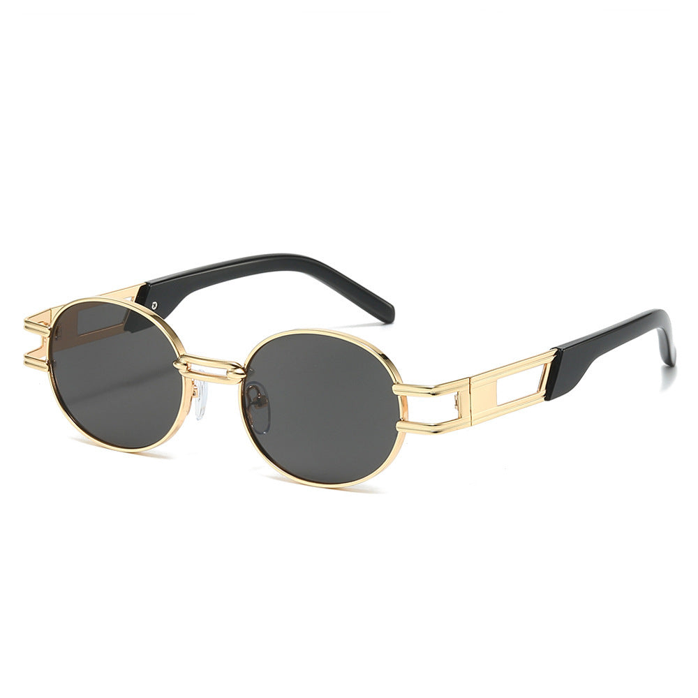 Modern Minimalist Round Sunglasses Stornfield