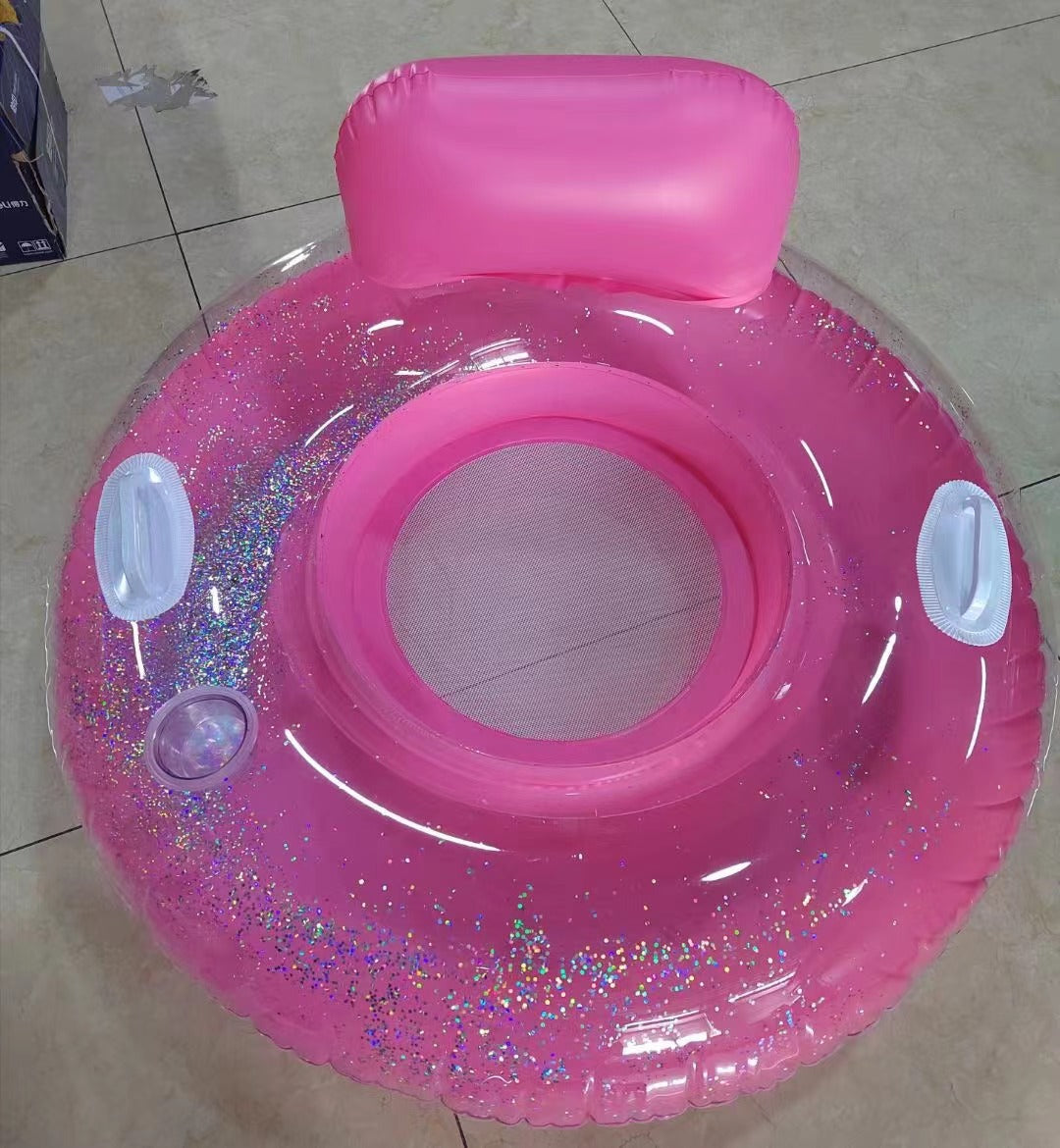 Ladies Inflatable Comfort Swimming Lounge with Viewing Window Stornfield