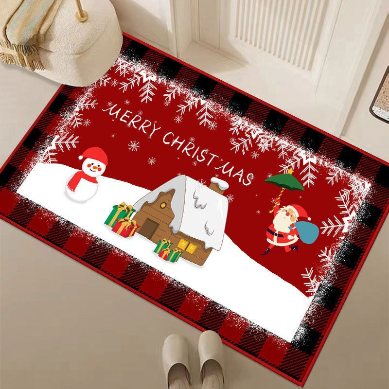 Christmas-Themed Decorative Floor Mat Stornfield