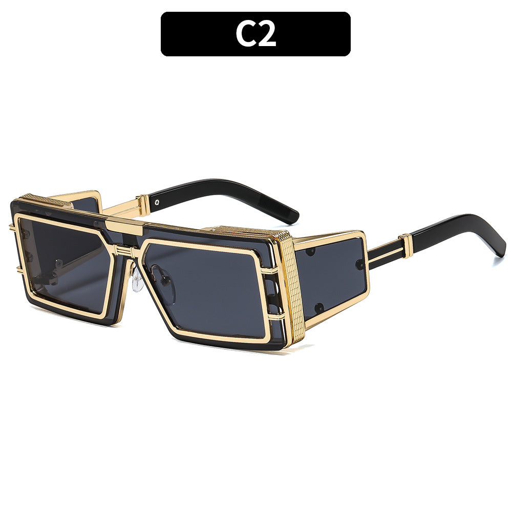 Women Geometric Oversized Sunglasses with Luxurious Frame Stornfield