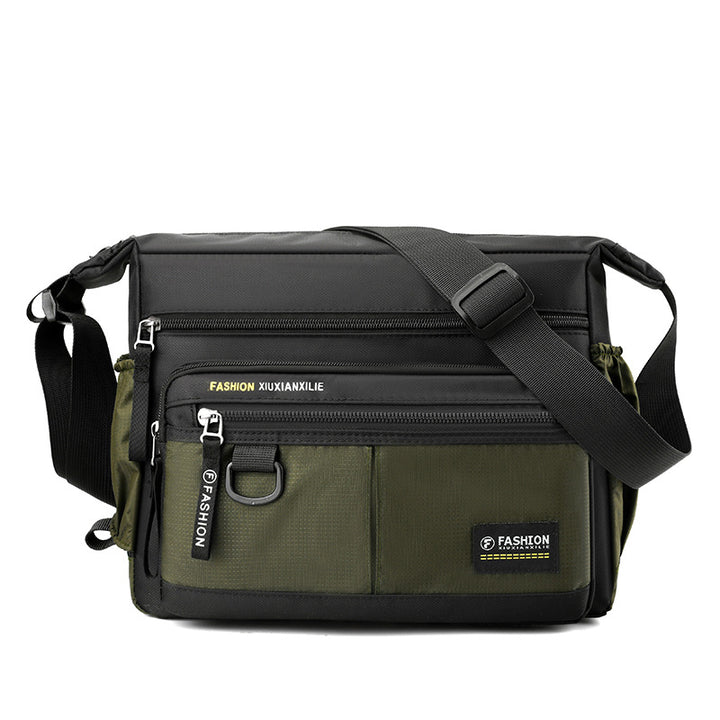 Multi-Pocket Messenger Bag