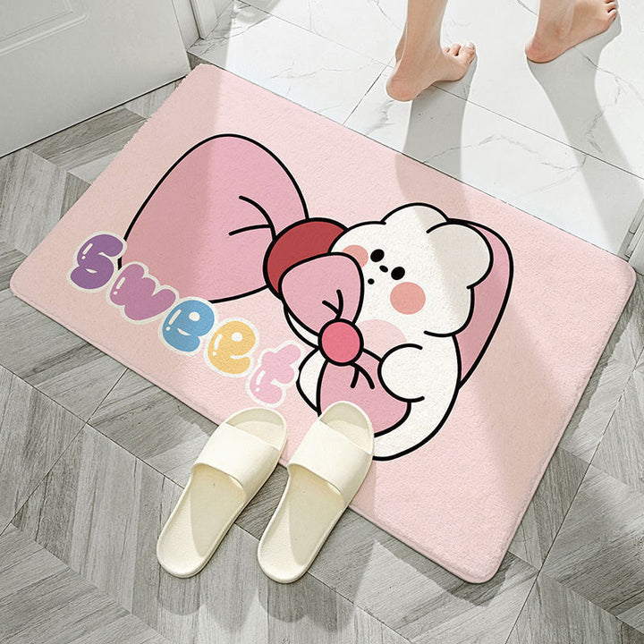 Cozy Cartoon Bath Mat