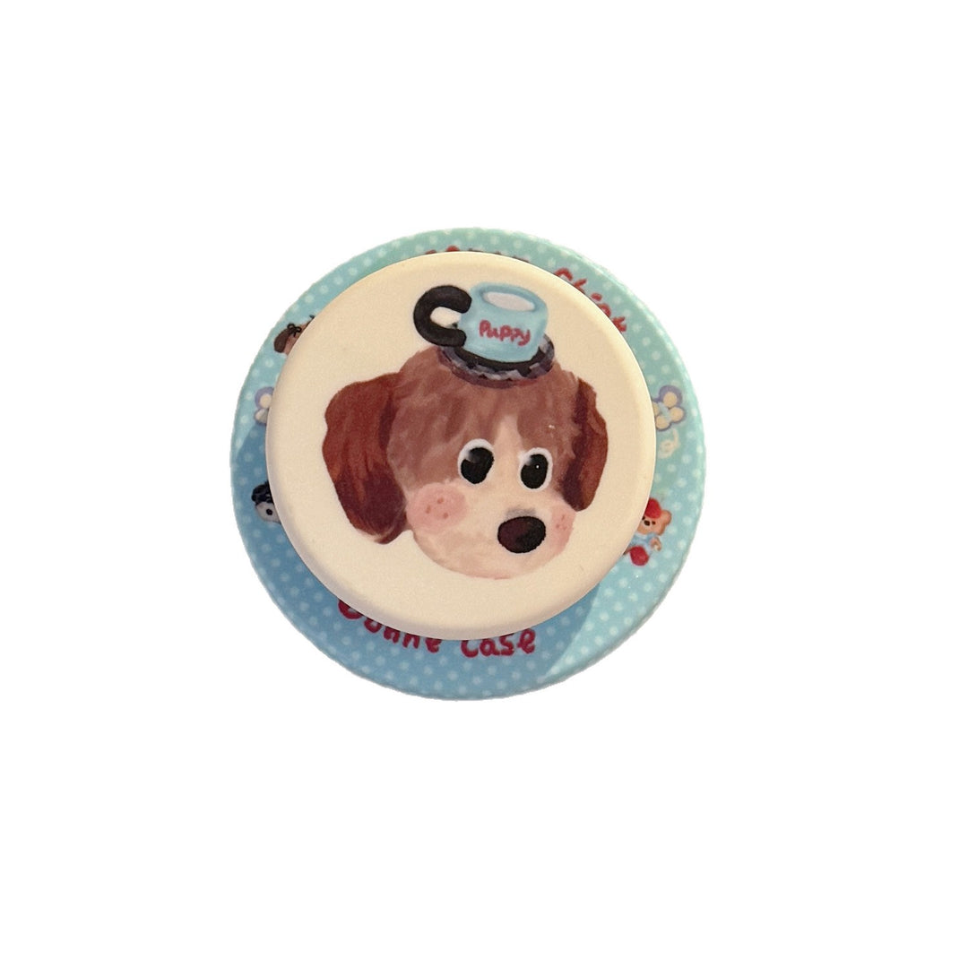 Decorative smartphone finger holder in dog design Stornfield