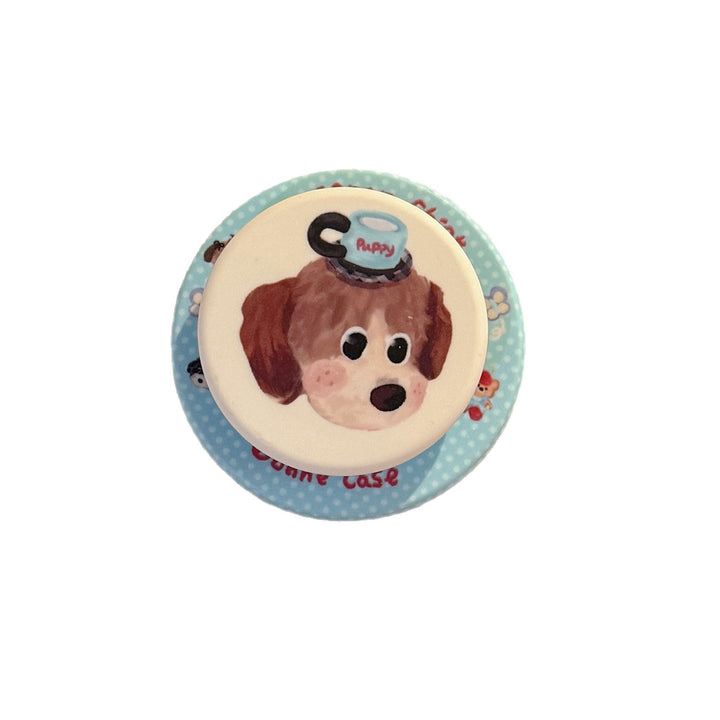 Decorative smartphone finger holder in dog design Stornfield