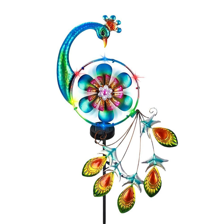 Decorative Hanging Watering Can Garden Stake Ornament With Simulated Cascading Spout Stornfield