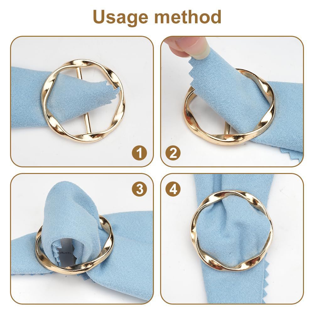 Decorative Scarf Buckle Set Stornfield