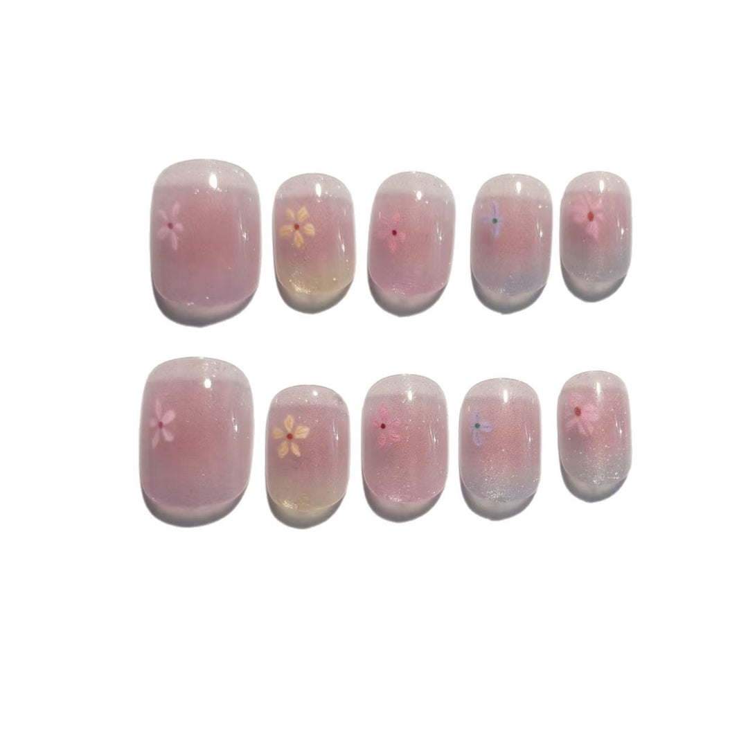 Floral-Themed Nail Art Set Stornfield