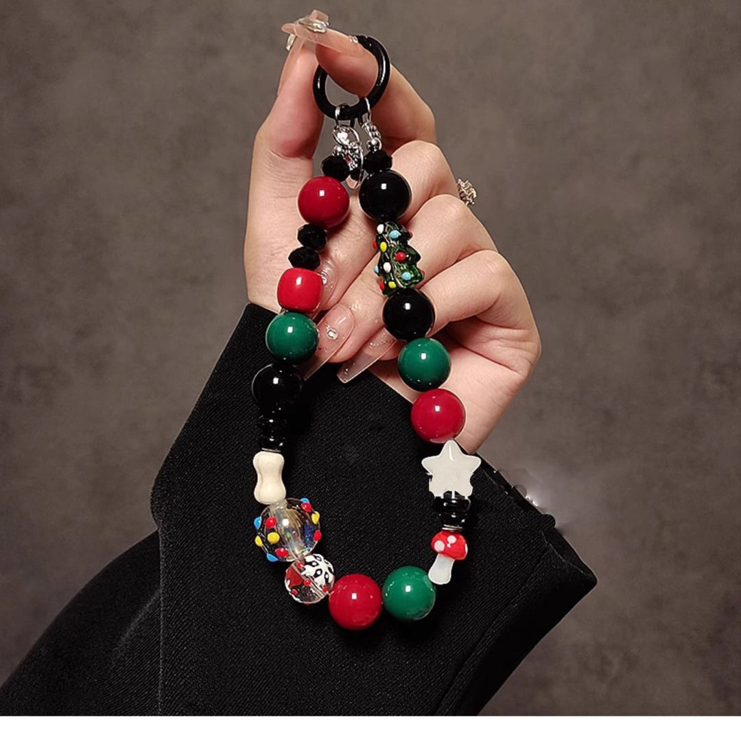 Decorative Beaded Charm Keychain Stornfield 1790135241