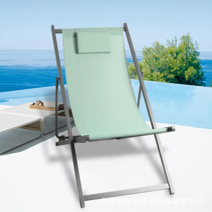 Ergonomic folding chair with neck support Stornfield