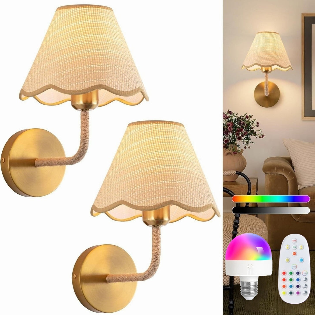 Elegant Adjustable Wall Sconce Set