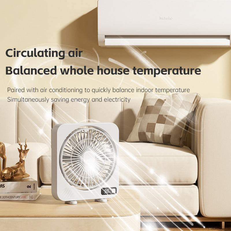 Unisex High-Efficiency Desktop Circulating Fan Stornfield