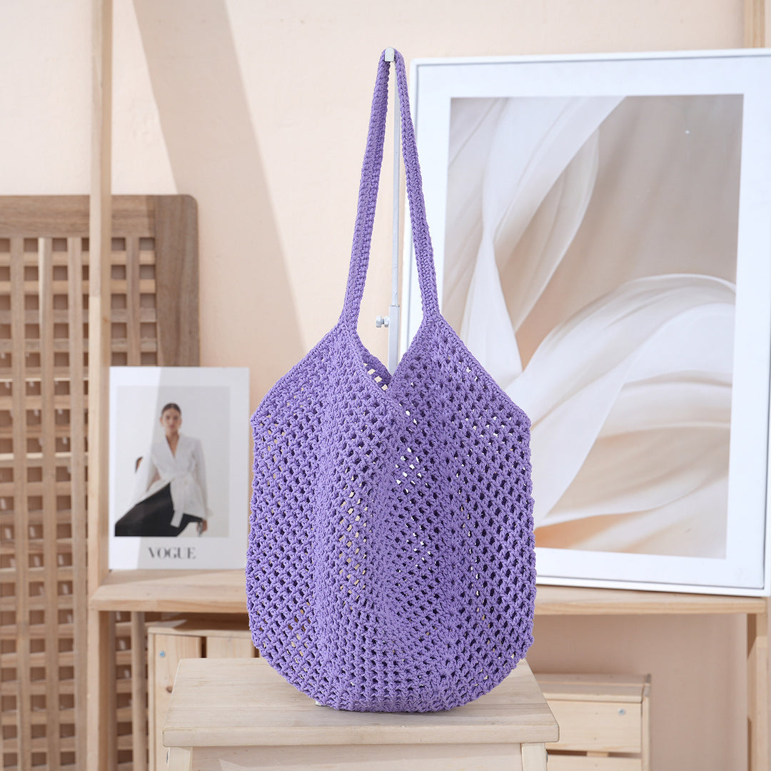 Handcrafted mesh tote bag Stornfield