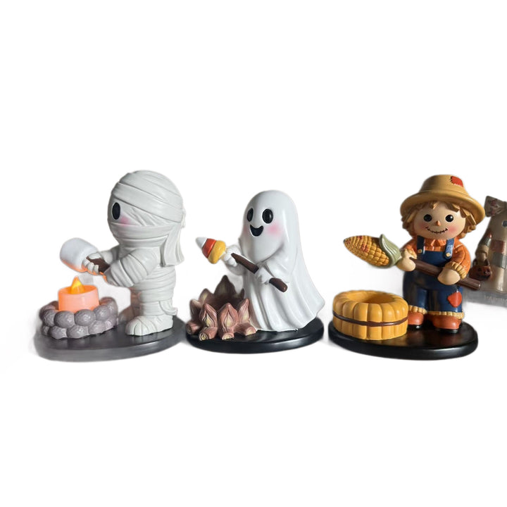 Decorative mummy figure with candle holder Stornfield