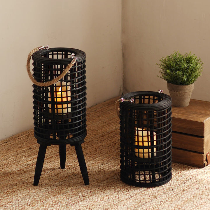 More modern flower basket with carrying handle Stornfield