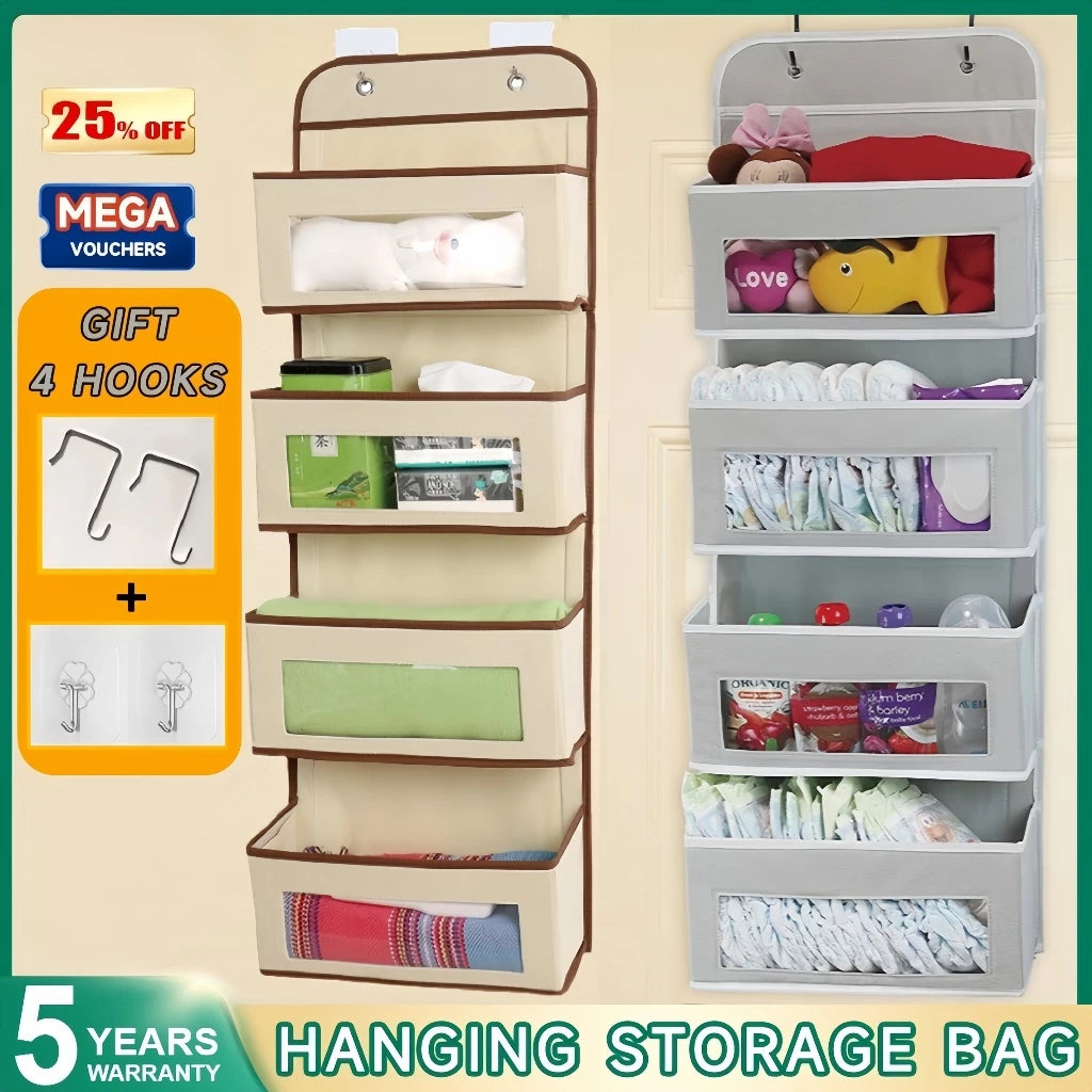 Vertical Hanging Shoe Organizer