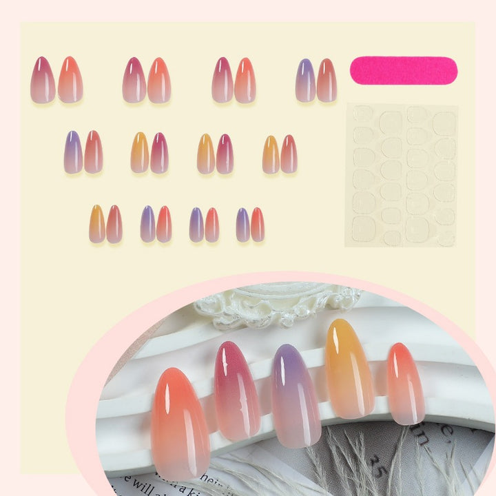 Acrylic Nail Set with Gradient Stornfield