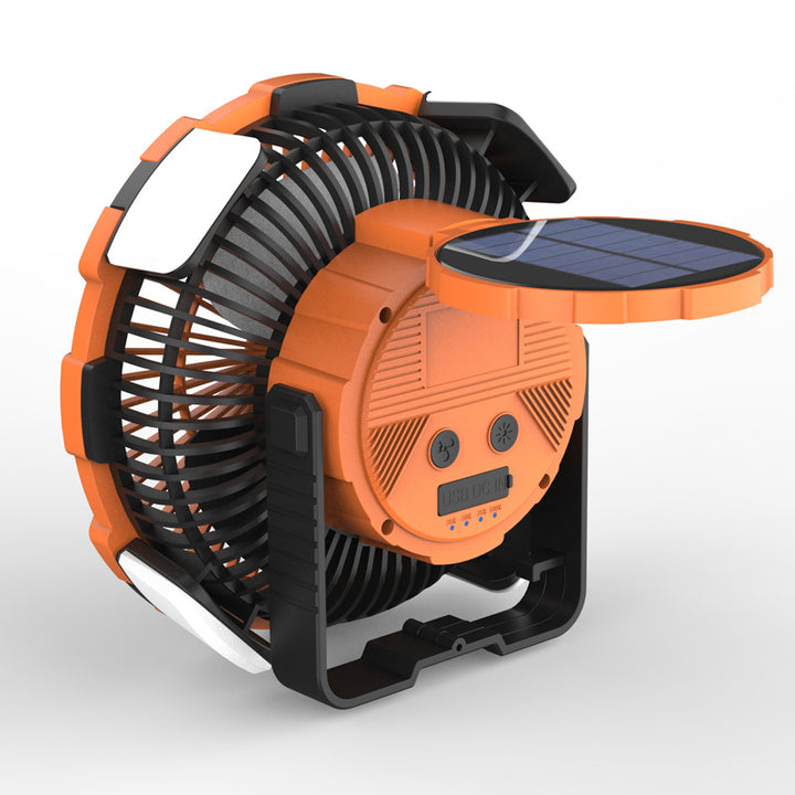 Portable Solar-Powered Cooling Fan Stornfield